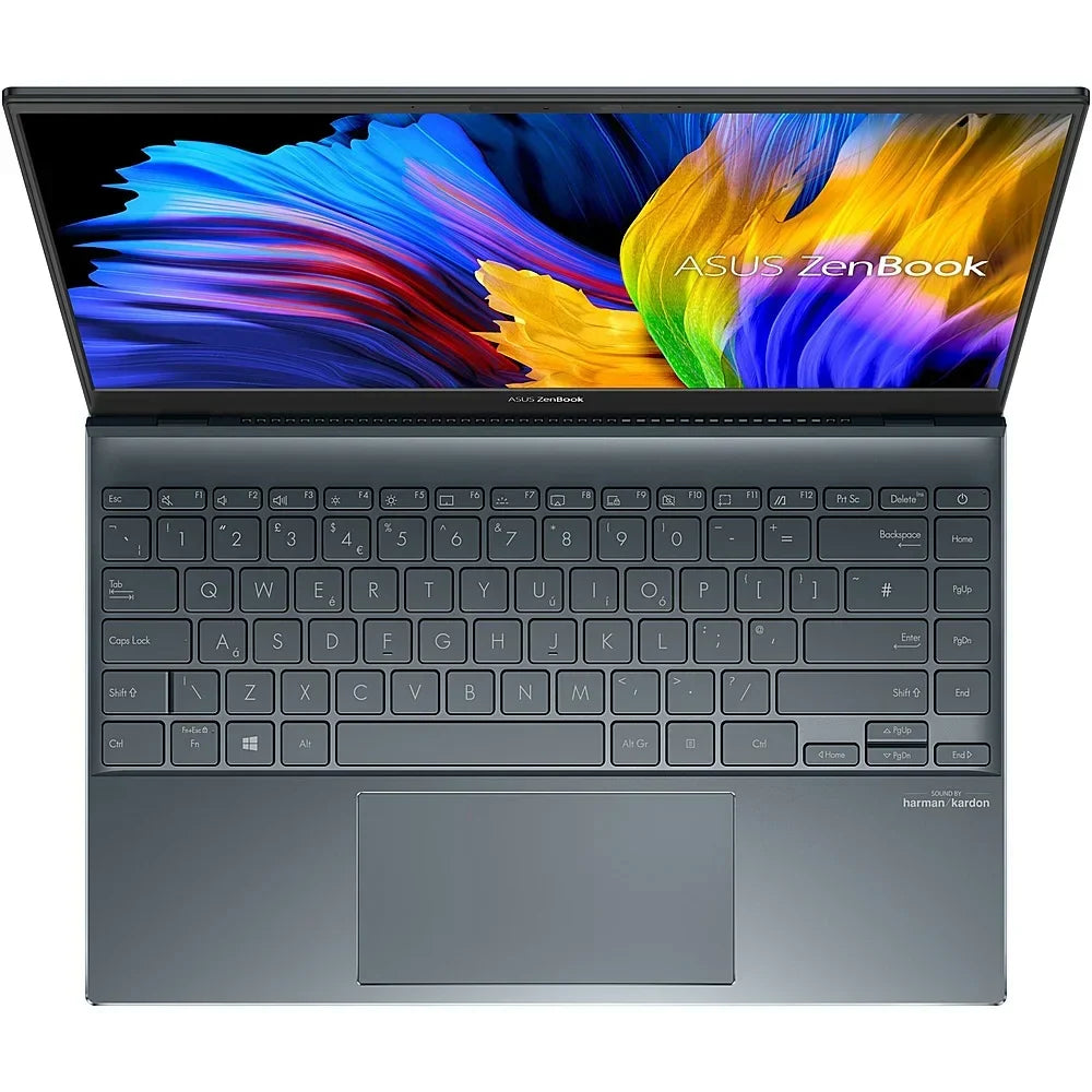 ASUS - ZenBook 14 UM425 14" Laptop - AMD Ryzen 9 - 16 GB Memory - 1 TB SSD - Pine Gray - UM425QA-XH99