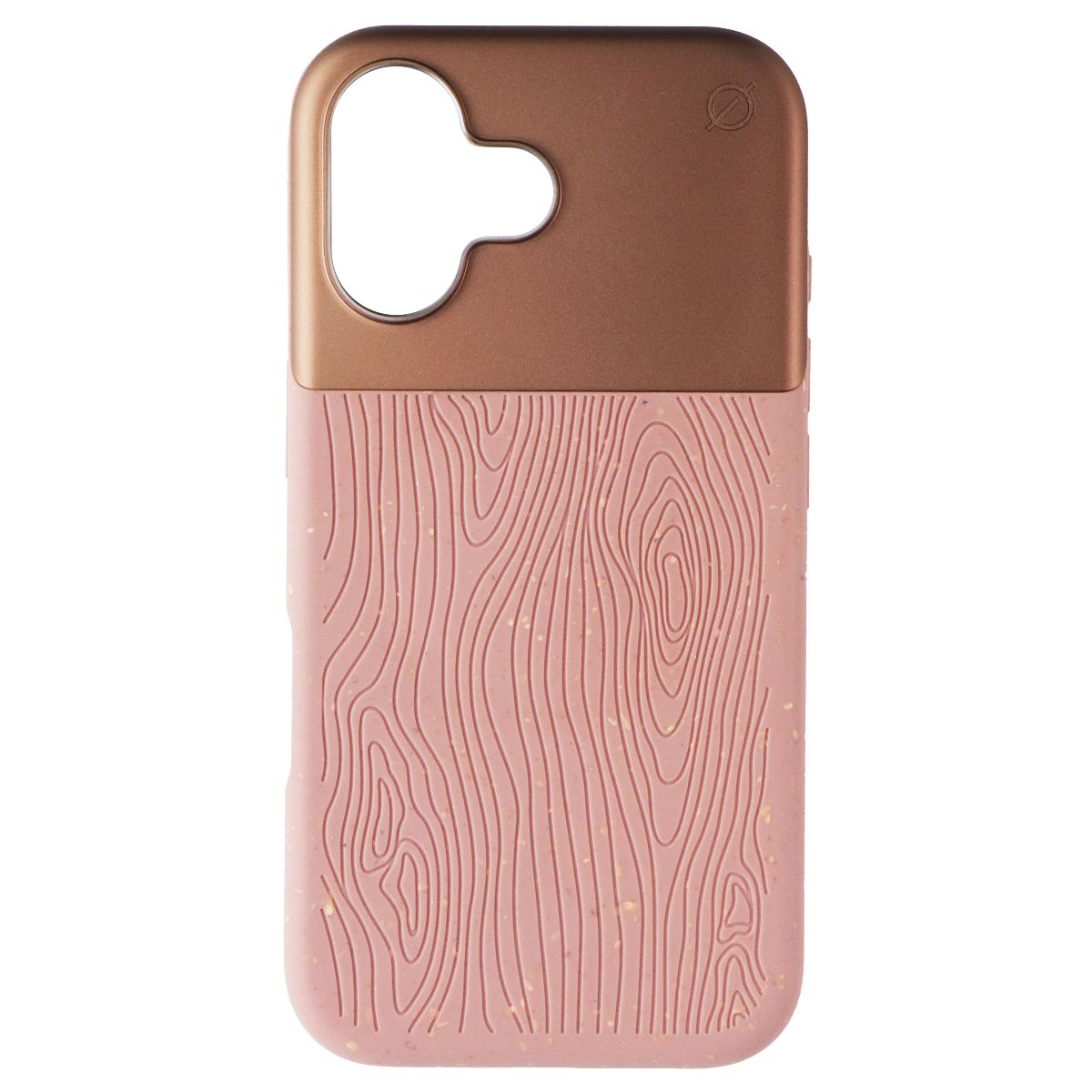 Atom Studios Split Wood Fiber Case for MagSafe for Apple iPhone 16 - Taupe - New