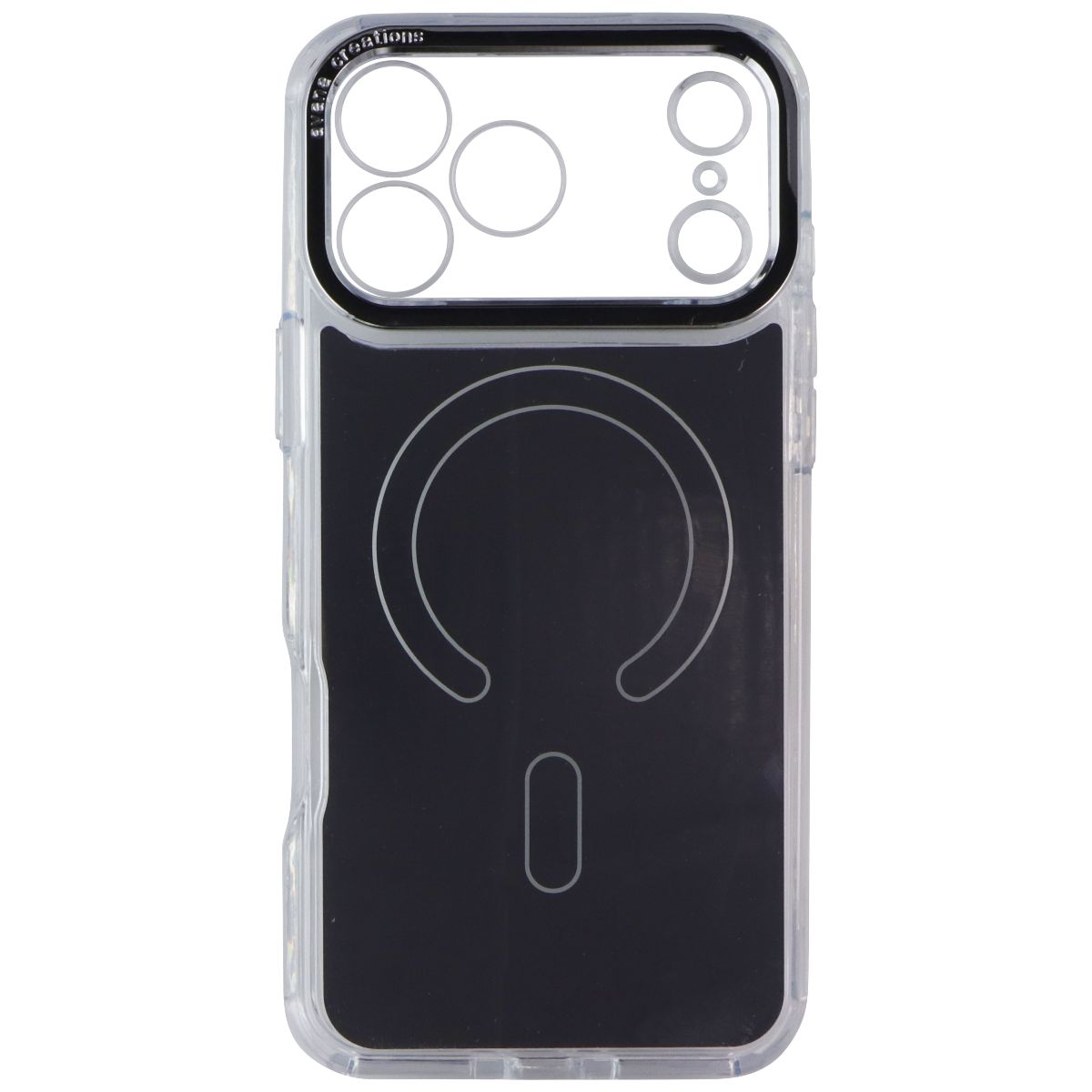 Avana Glim Ice Series Case for MagSafe for iPhone 17 Pro Max - Clear/Mirror - New