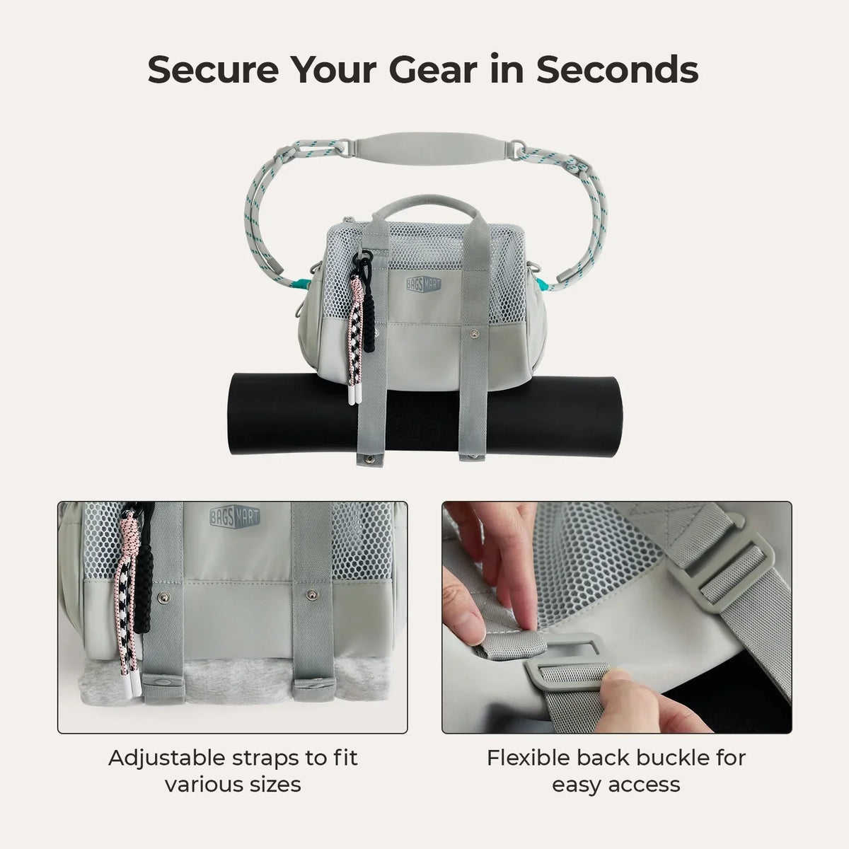 REIKI 5.5L Mesh Mini Duffle