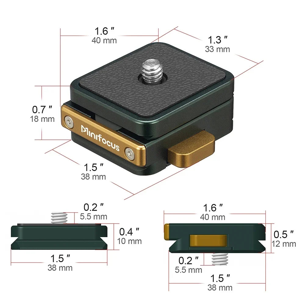 Camera Arca Swiss Quick Release Mount Lock
