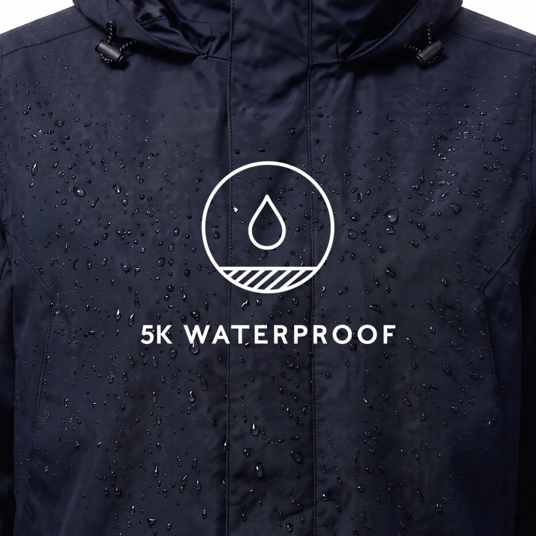 Airton Womens Waterproof Jacket - Navy