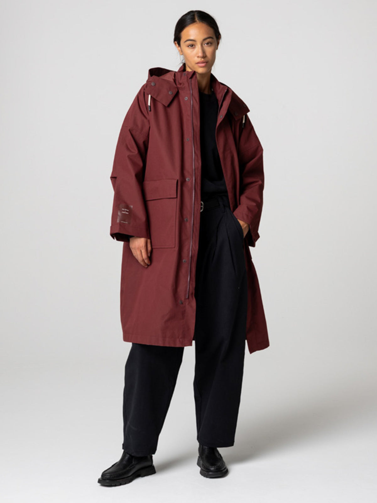 Women's Amy Powney + Finisterre Longline Waterproof Jacket