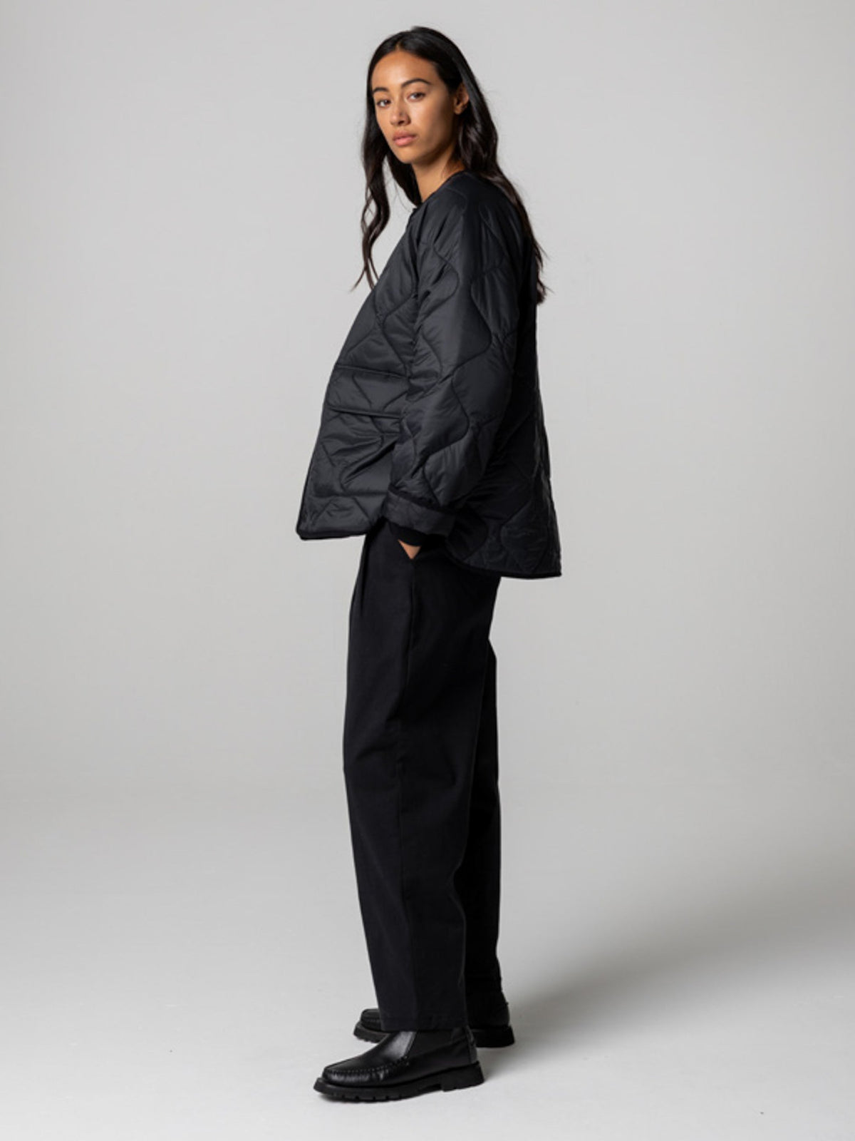 Women's Amy Powney + Finisterre Oversized Quilted Jacket