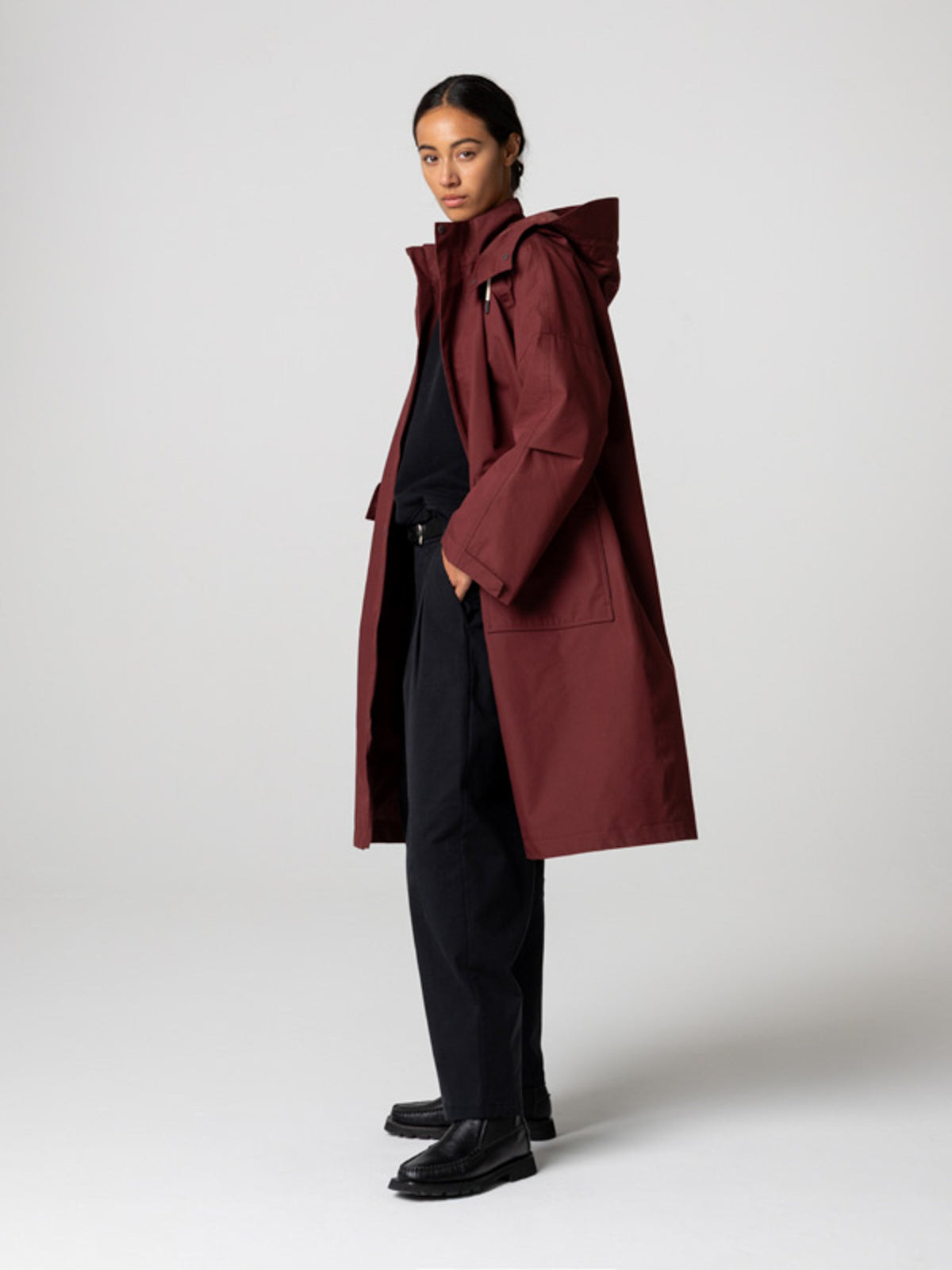 Women's Amy Powney + Finisterre Longline Waterproof Jacket