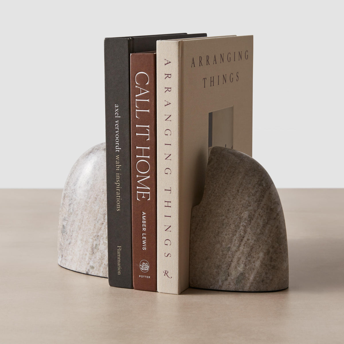 Anima Marble Bookends - Set of 2