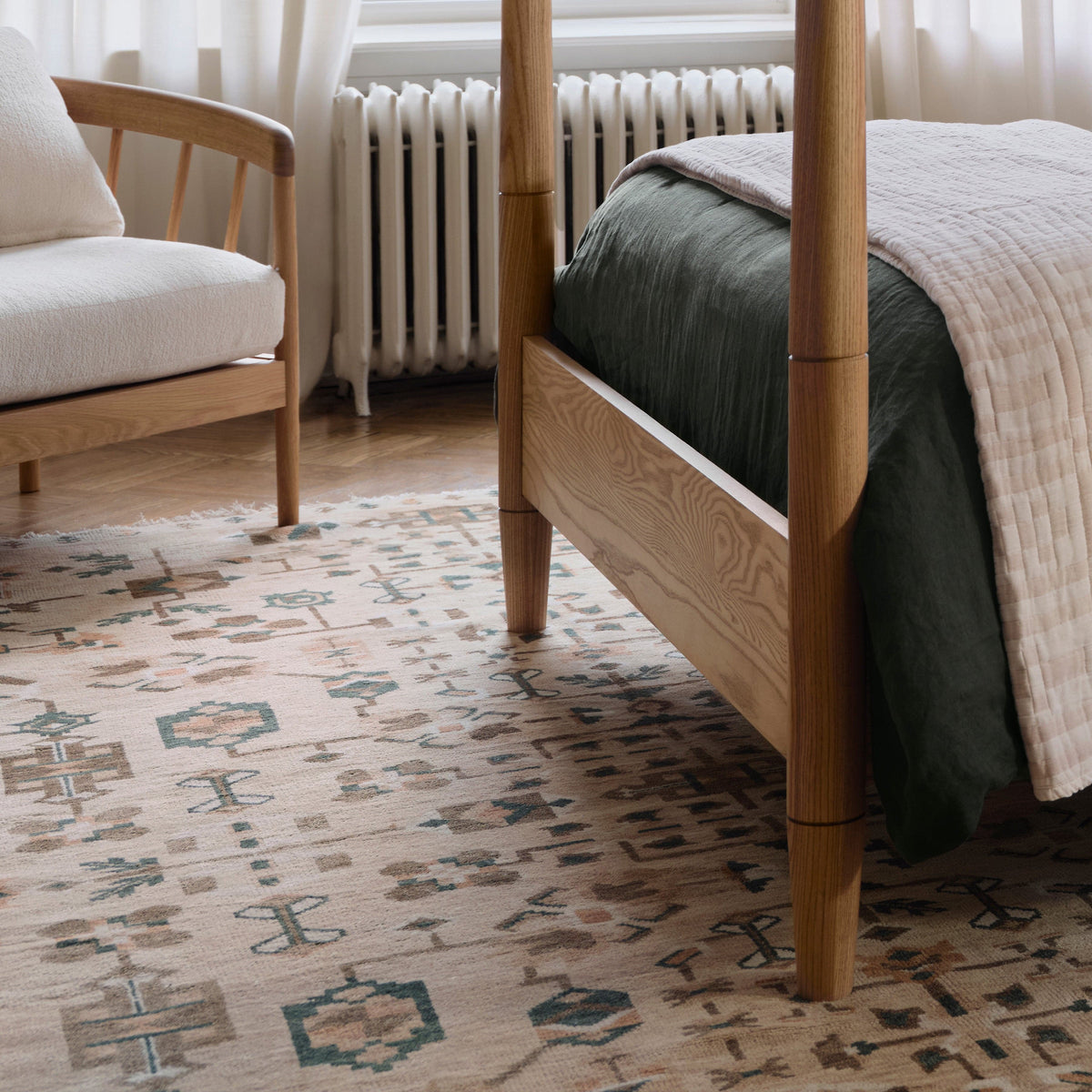Anoushka Hand-Knotted Area Rug