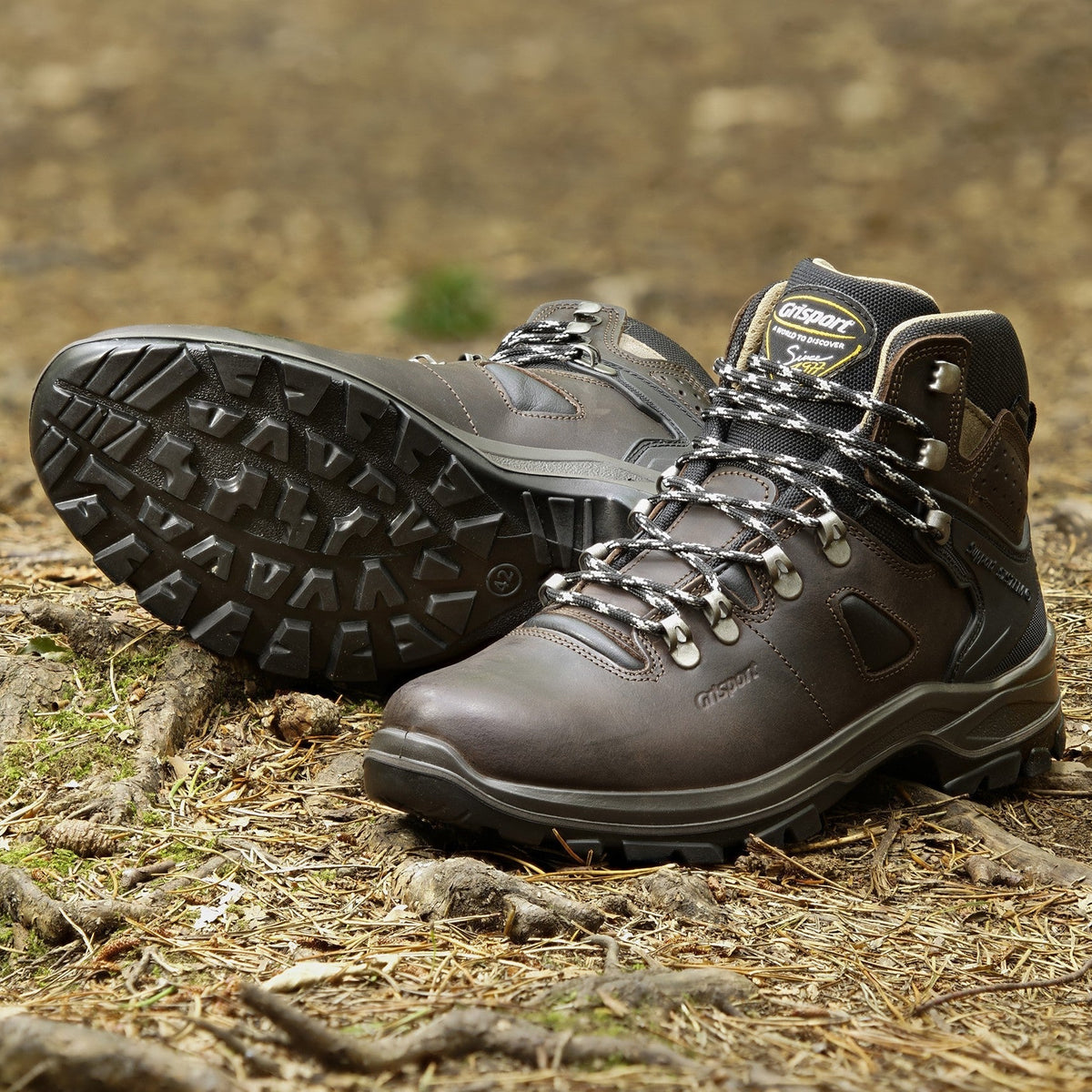 Grisport Apex Leather Walking Boot - Brown