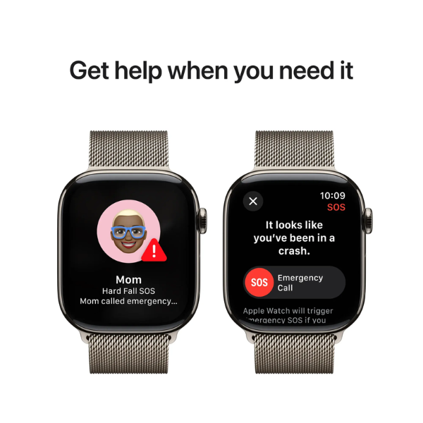 Apple Watch Series 10 46MM (GPS + Cellular) - Gold Titanium