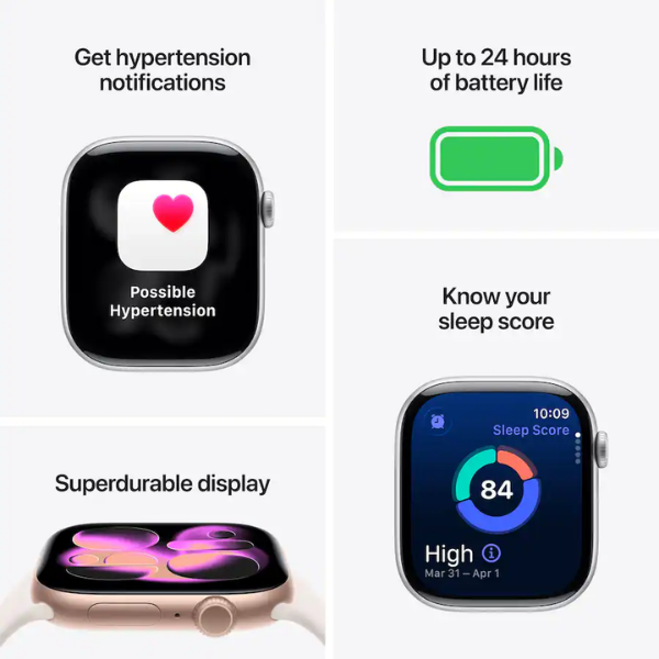 Apple Watch Series 11 46MM Jet Black (GPS + Cellular)