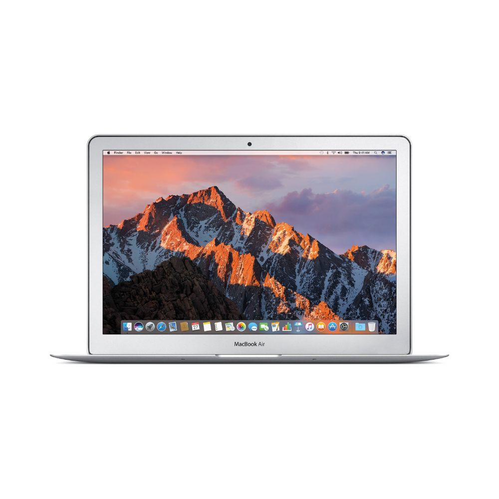 Apple MacBook Air 2017 - 13.3" - i5-5350U - 8GB RAM - 128GB SSD - Silver - MQD32LL/A