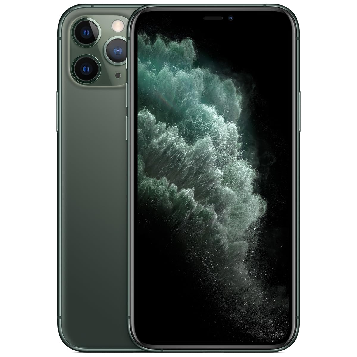 Unlocked - Apple iPhone 11 Pro, US Version, 512GB, Midnight Green - MWC12LL/A