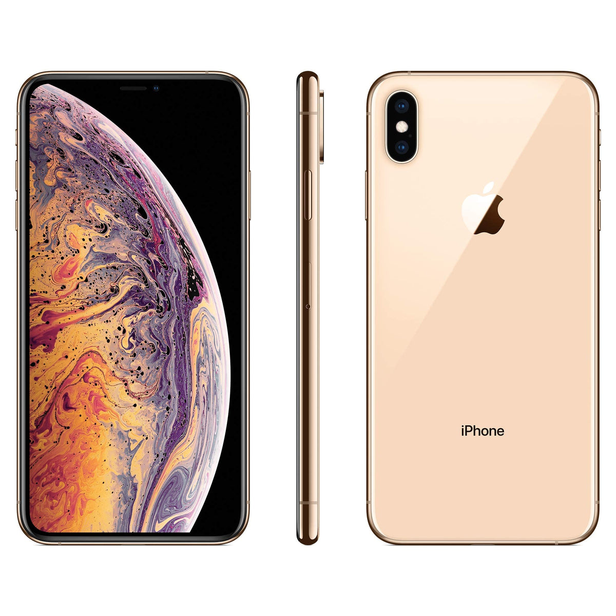 Unlocked- Apple iPhone XS, 64GB, Gold - MT962LL/A
