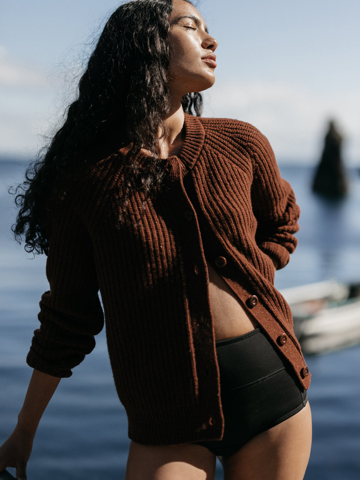 Women's Finisterre Mora Crew Neck Cardigan
