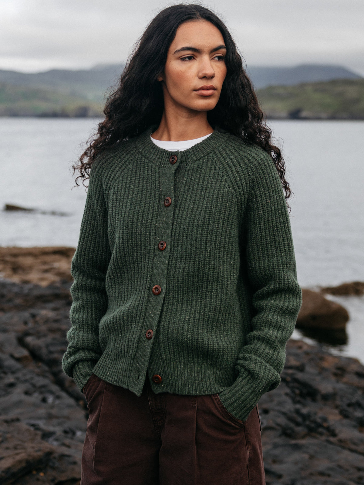 Women's Finisterre Mora Crew Neck Cardigan