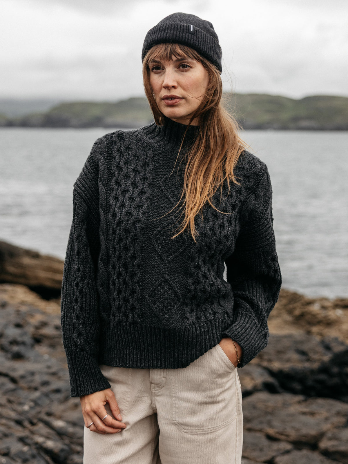 Women's Nova Aran Knit Jumper