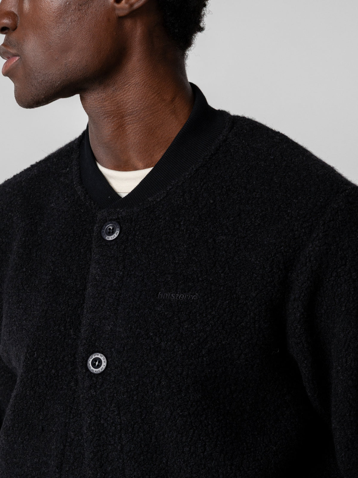 Men's Portell Wool Fleece Bomber Jacket