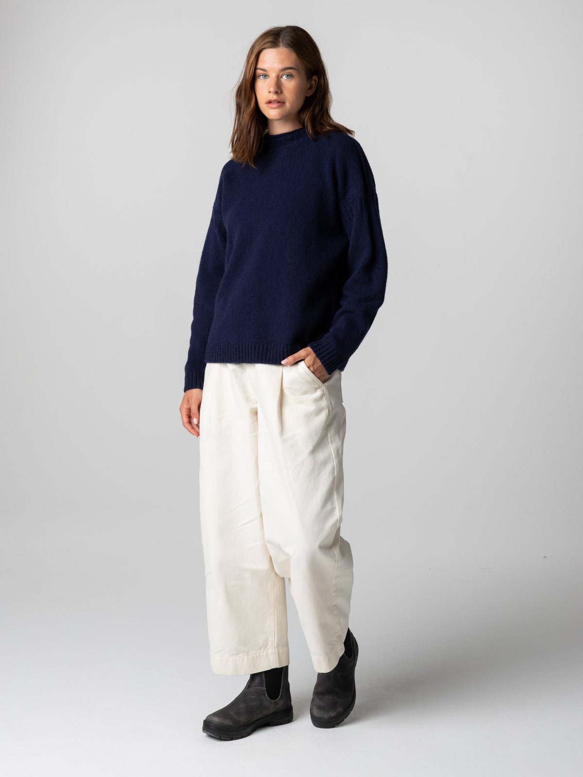 Women's Tolcarne Gansey Jumper