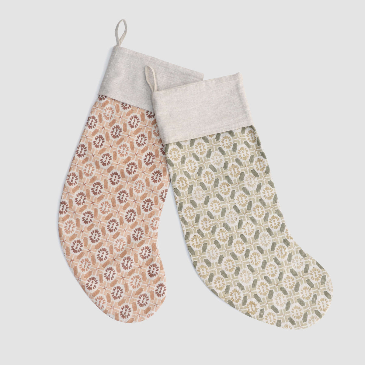 Ayana Block Print Stocking