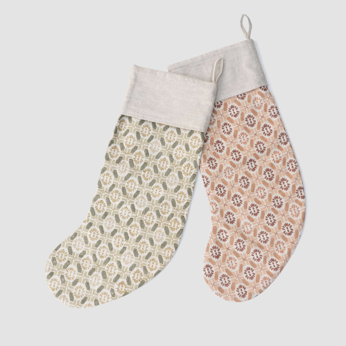 Ayana Block Print Stocking