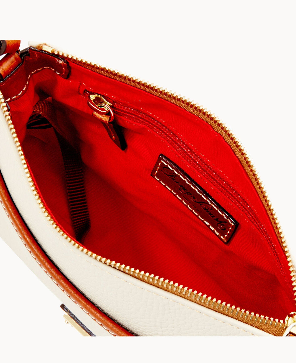 Pebble Grain Ginger Crossbody