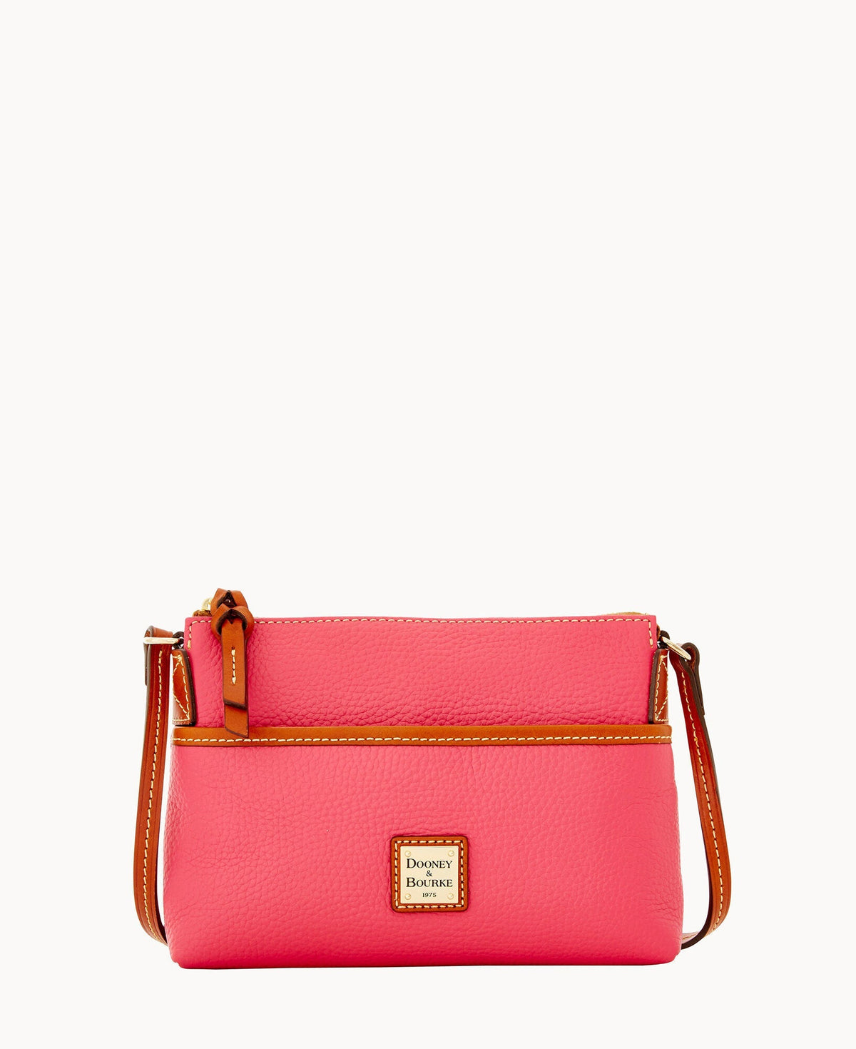 Pebble Grain Ginger Crossbody