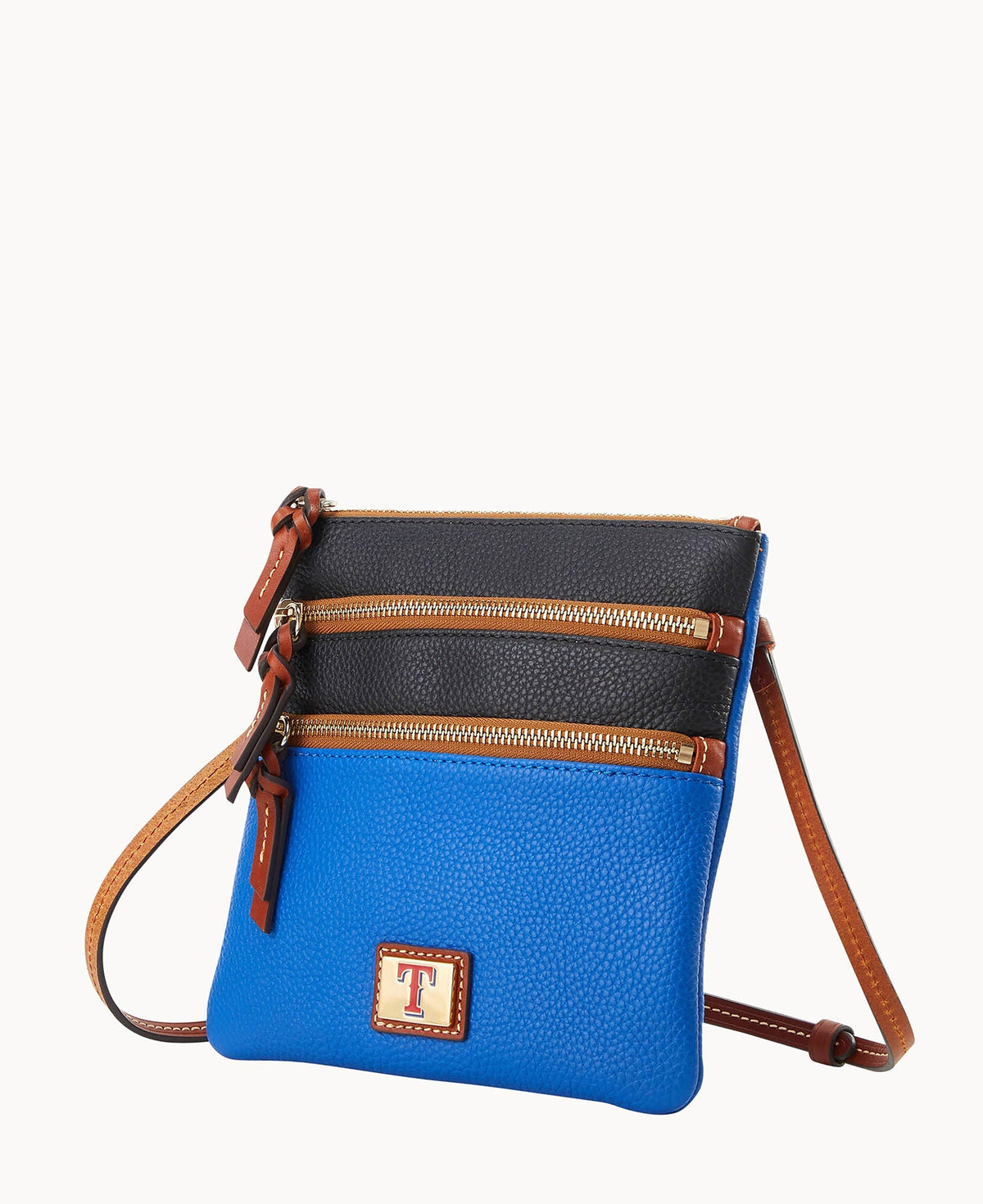 MLB Rangers Triple Zip Crossbody