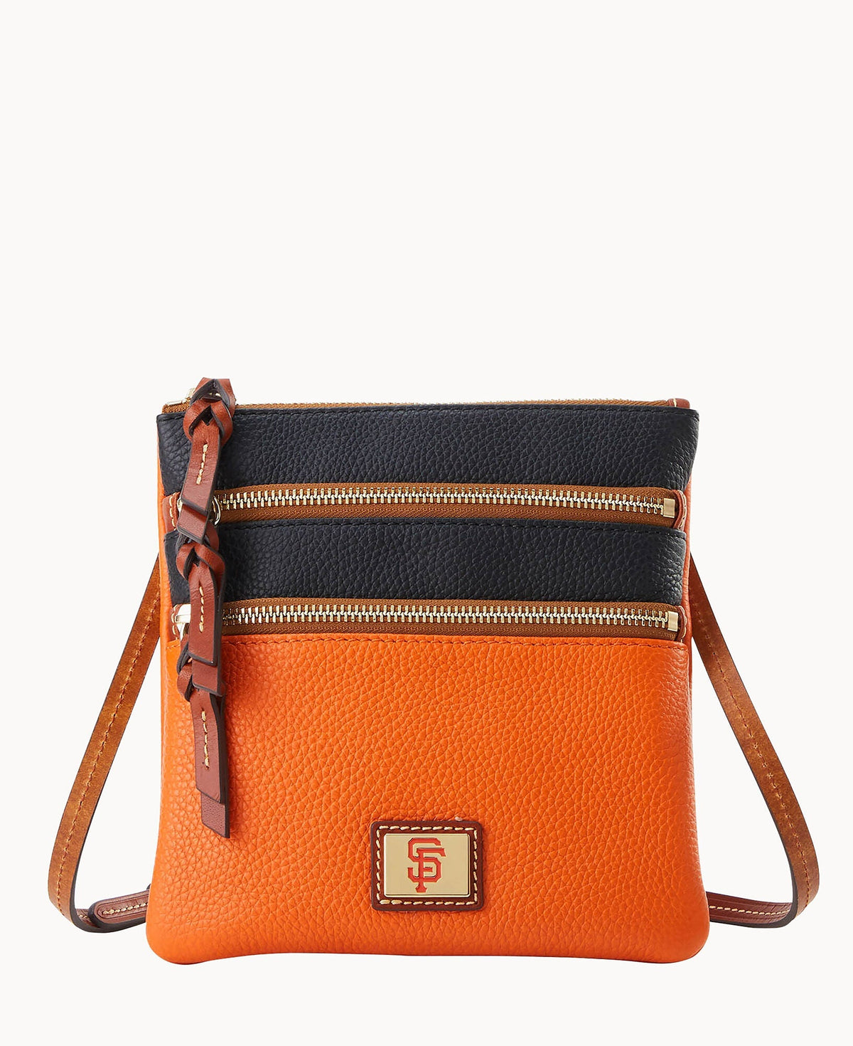 MLB Giants Triple Zip Crossbody