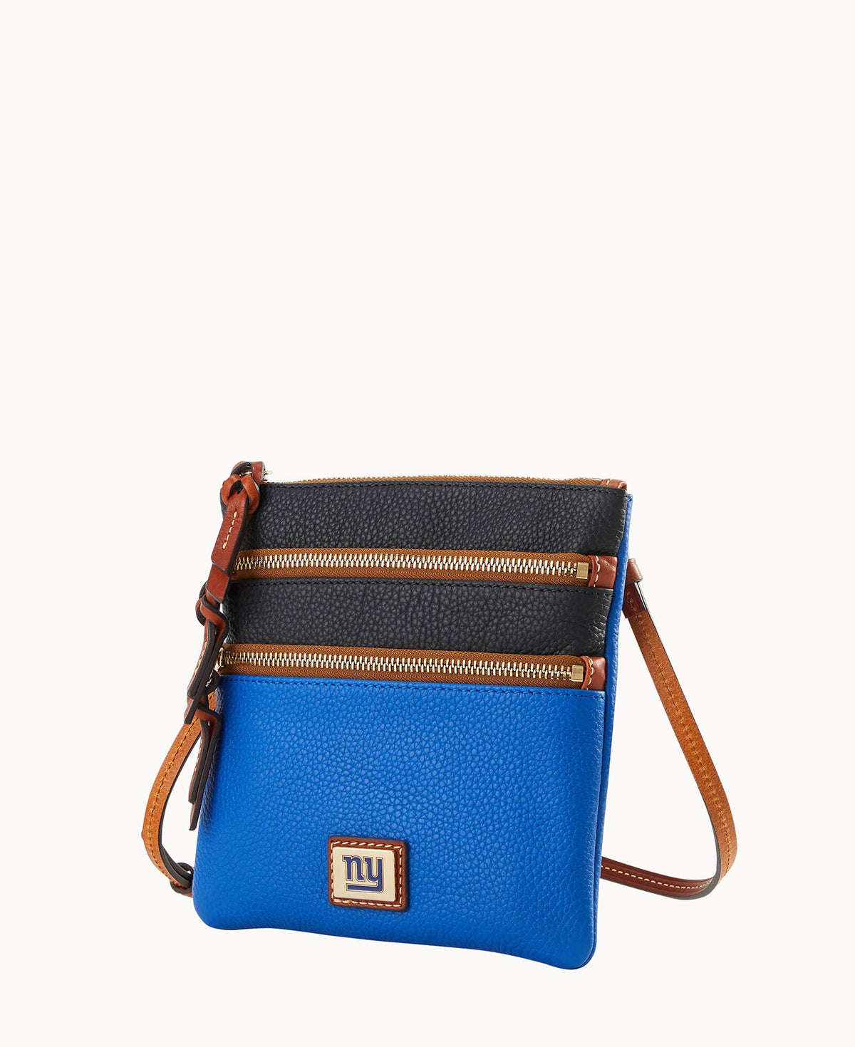 NFL NY Giants Triple Zip Crossbody