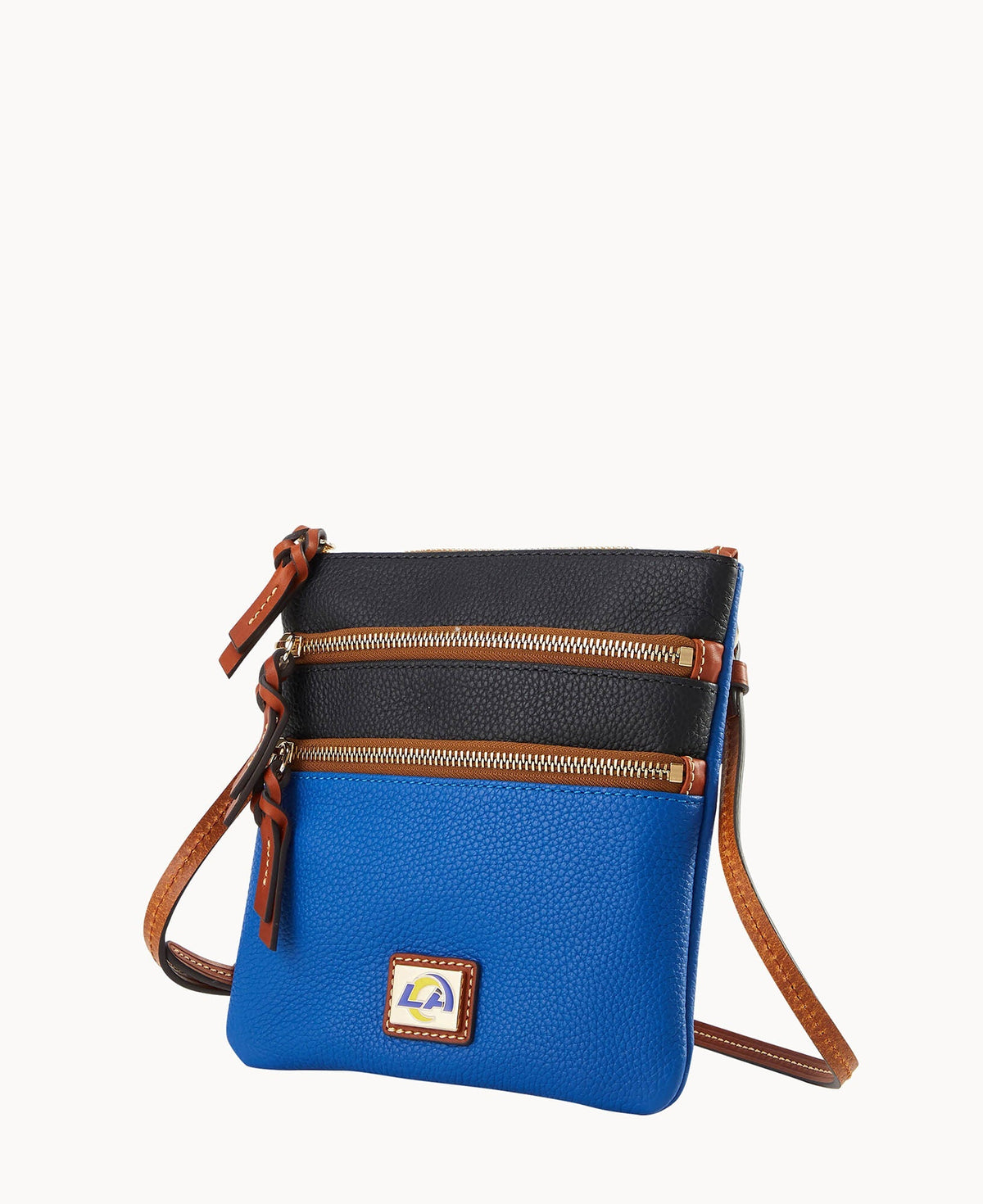 NFL Rams Triple Zip Crossbody