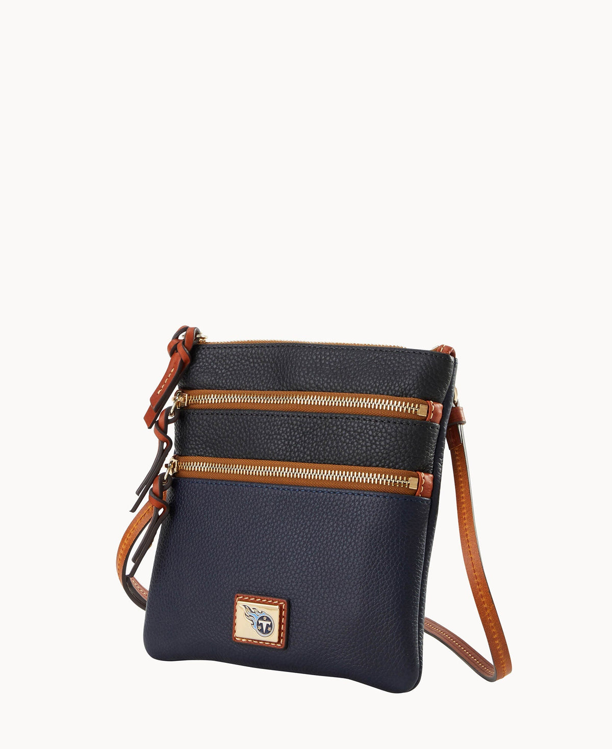 NFL Titans Triple Zip Crossbody