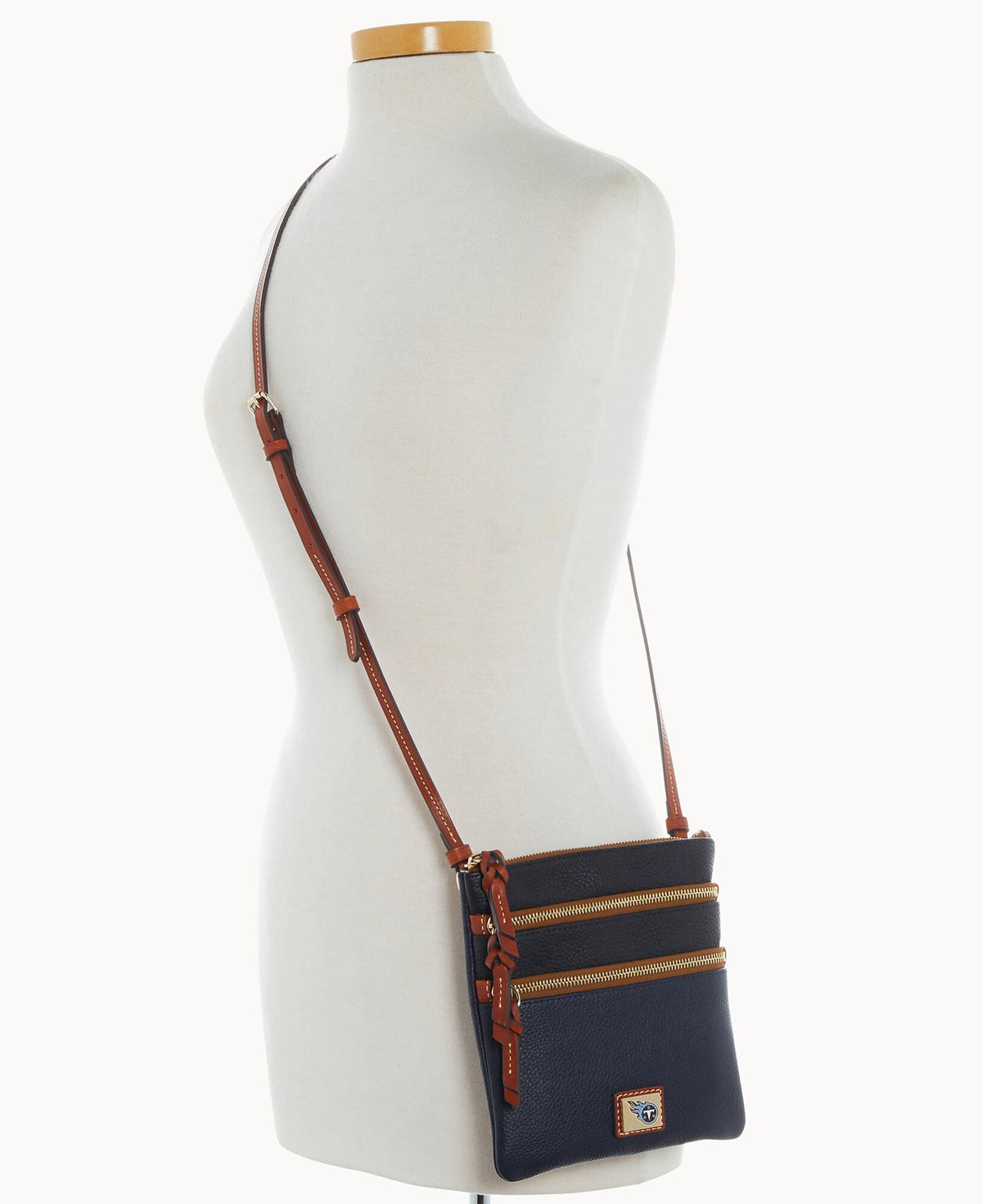NFL Titans Triple Zip Crossbody