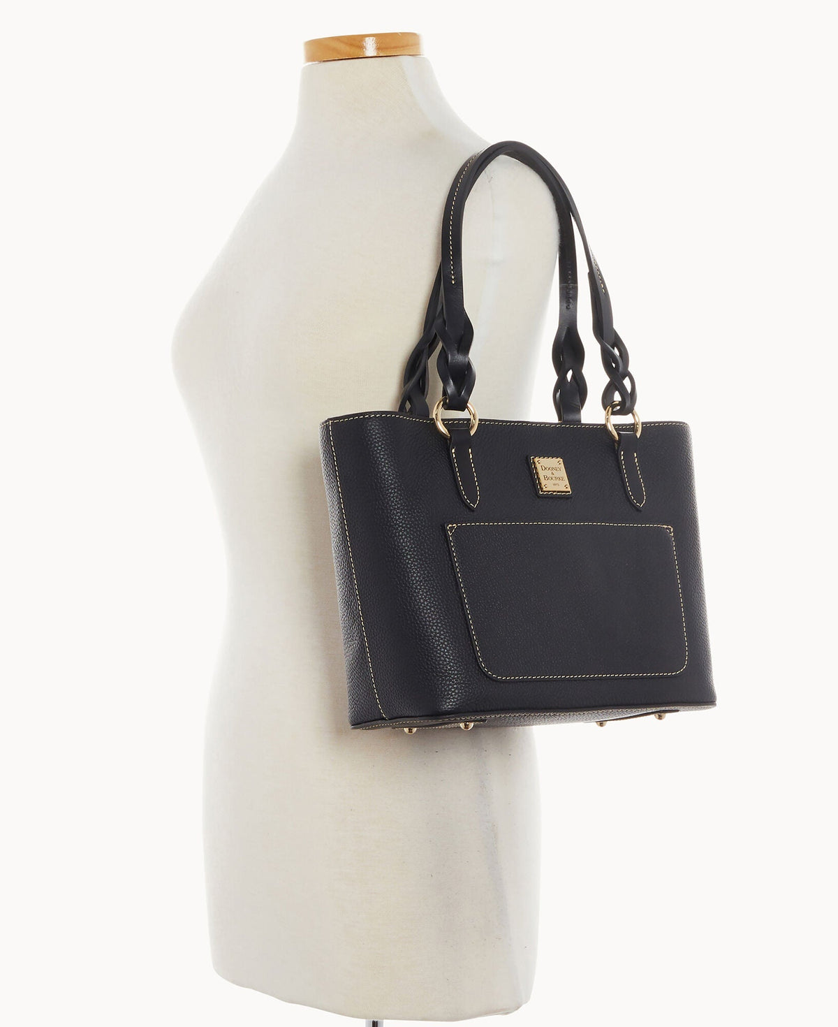 Pebble Grain Small Gretchen Tote