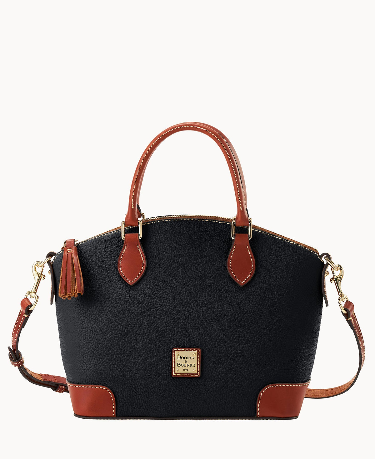 Pebble Grain Geena Satchel