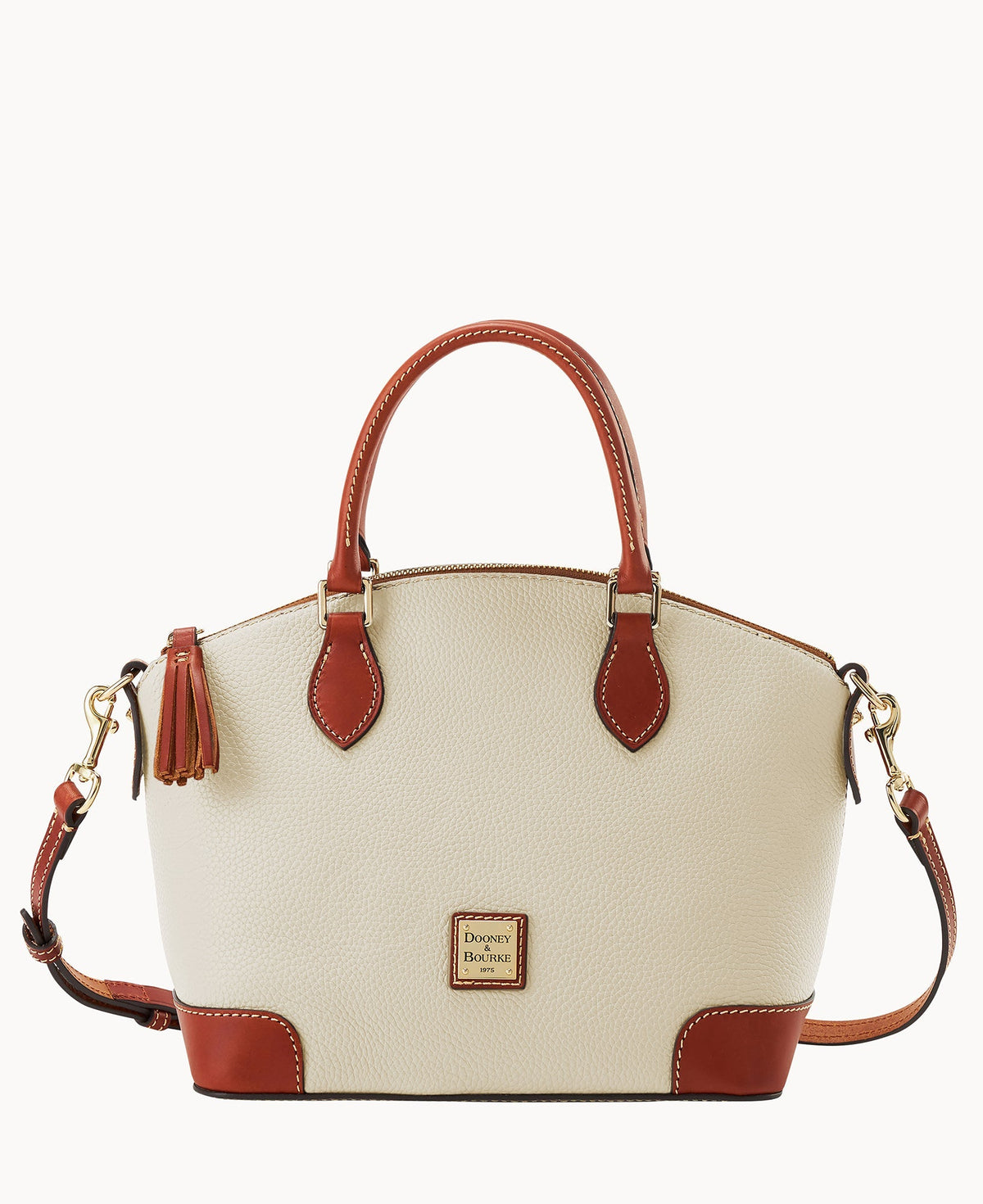 Pebble Grain Geena Satchel