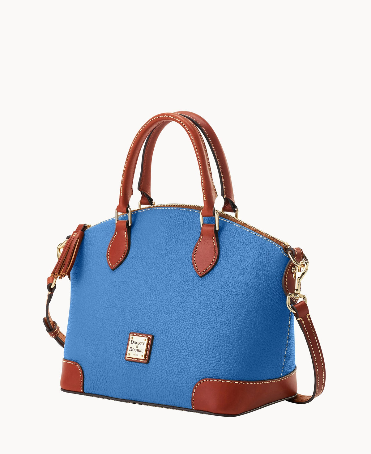 Pebble Grain Geena Satchel