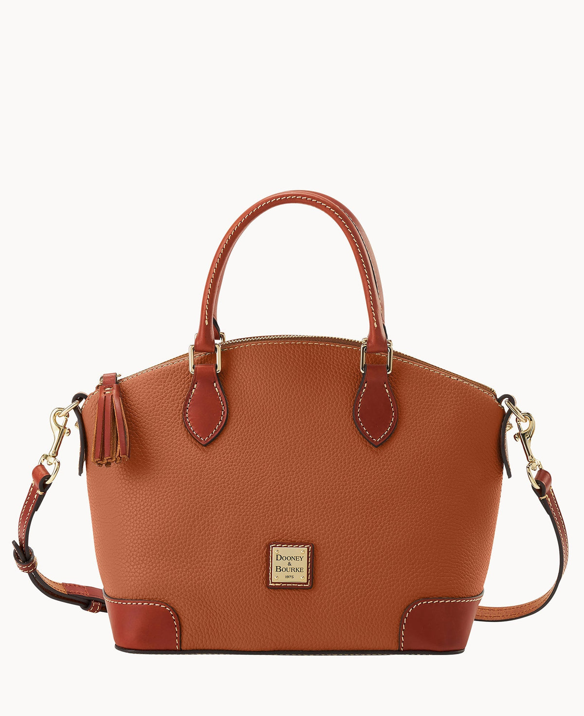 Pebble Grain Geena Satchel