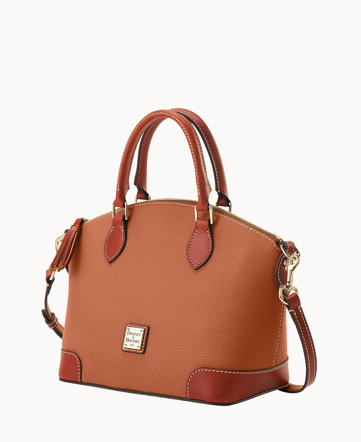 Pebble Grain Geena Satchel