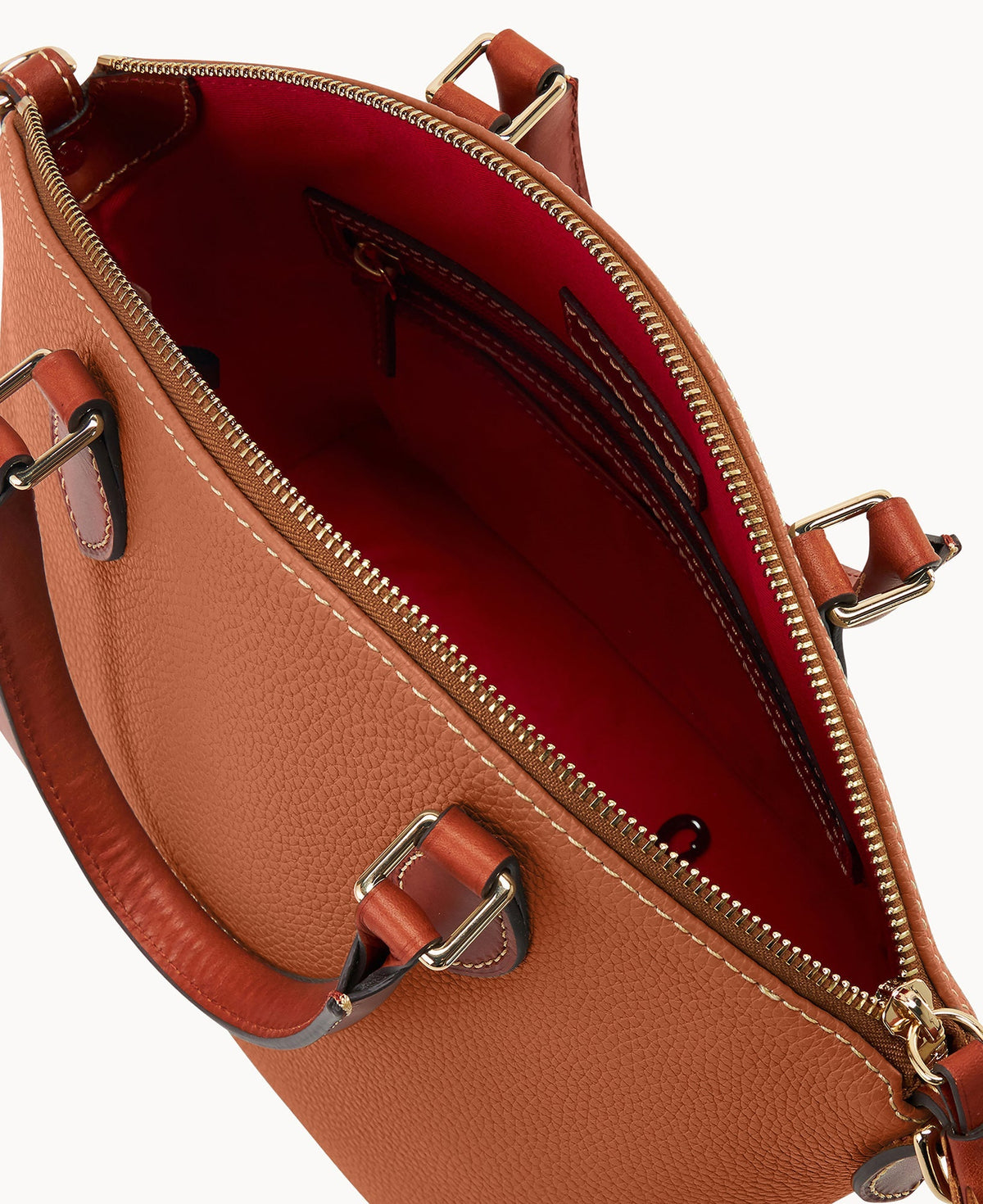 Pebble Grain Geena Satchel