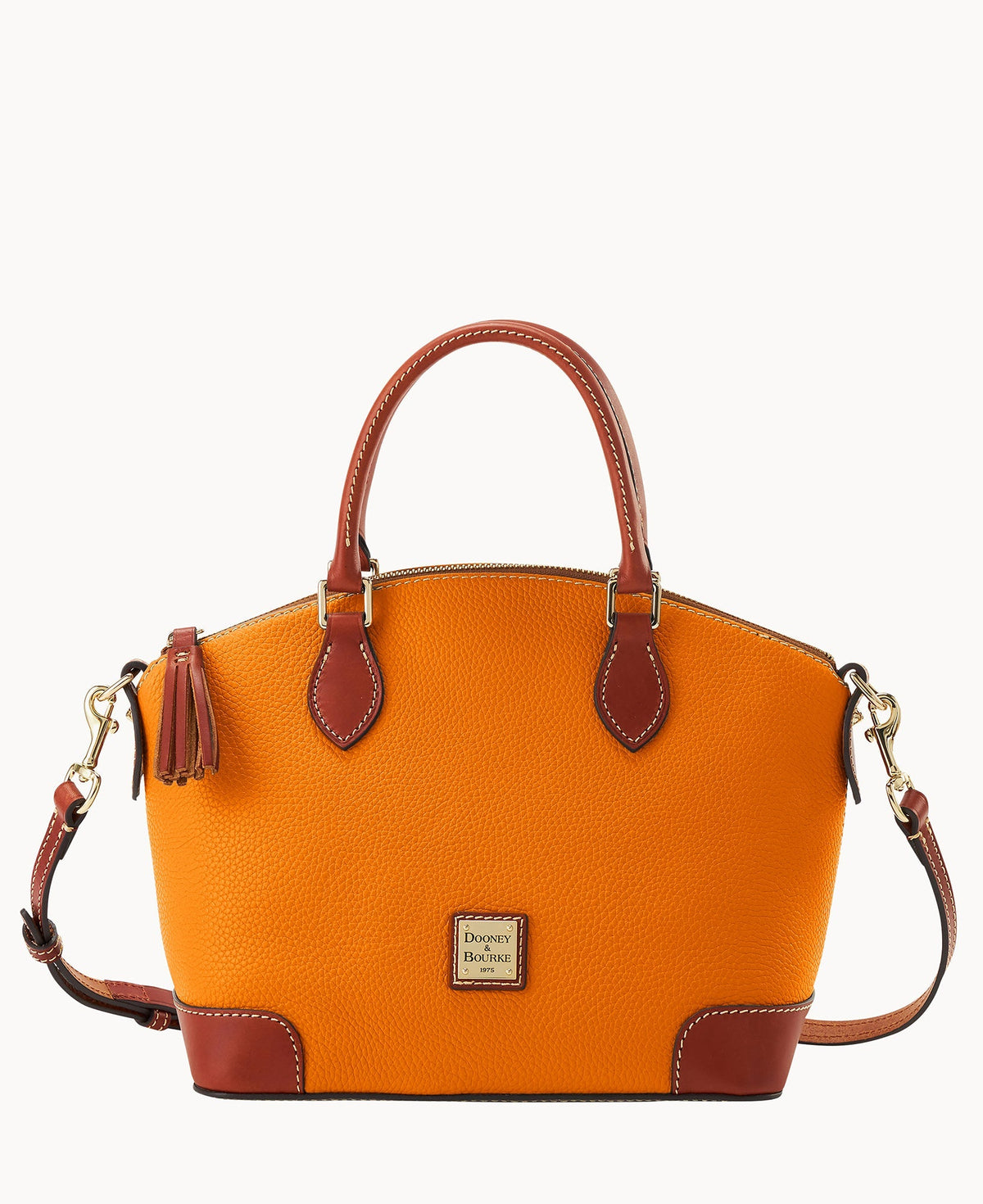 Pebble Grain Geena Satchel