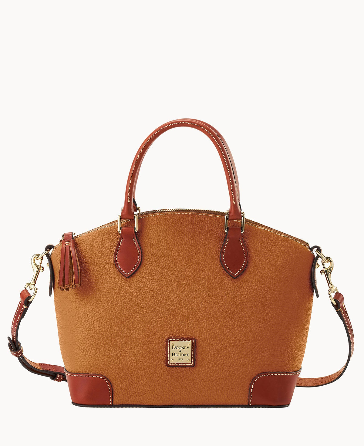 Pebble Grain Geena Satchel