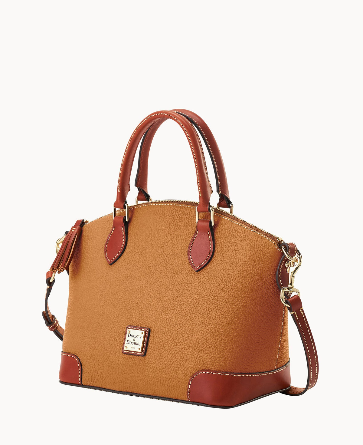 Pebble Grain Geena Satchel