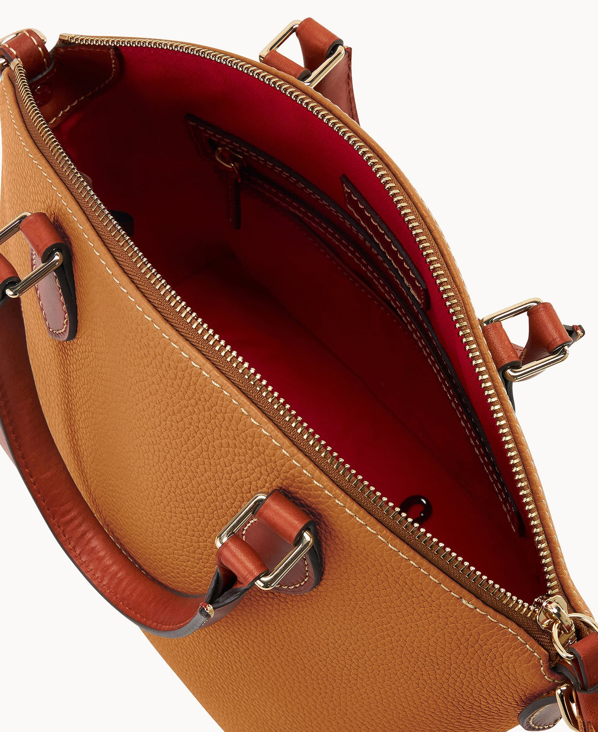 Pebble Grain Geena Satchel