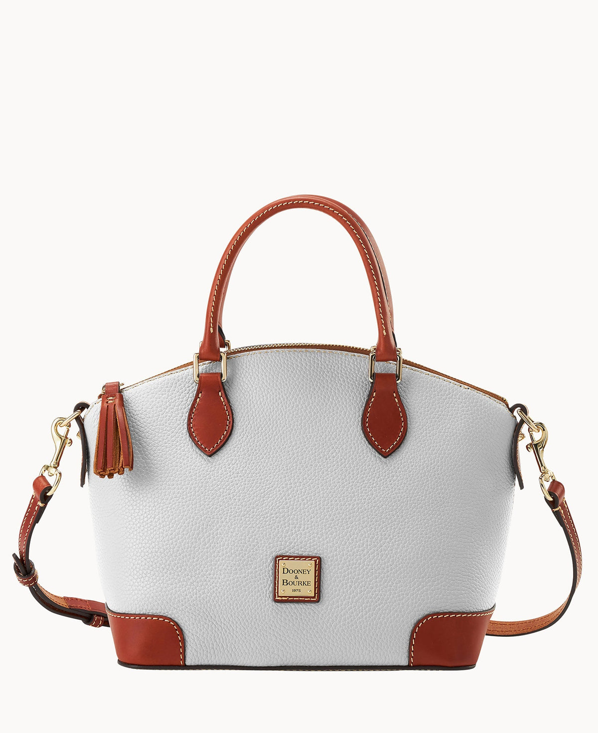 Pebble Grain Geena Satchel