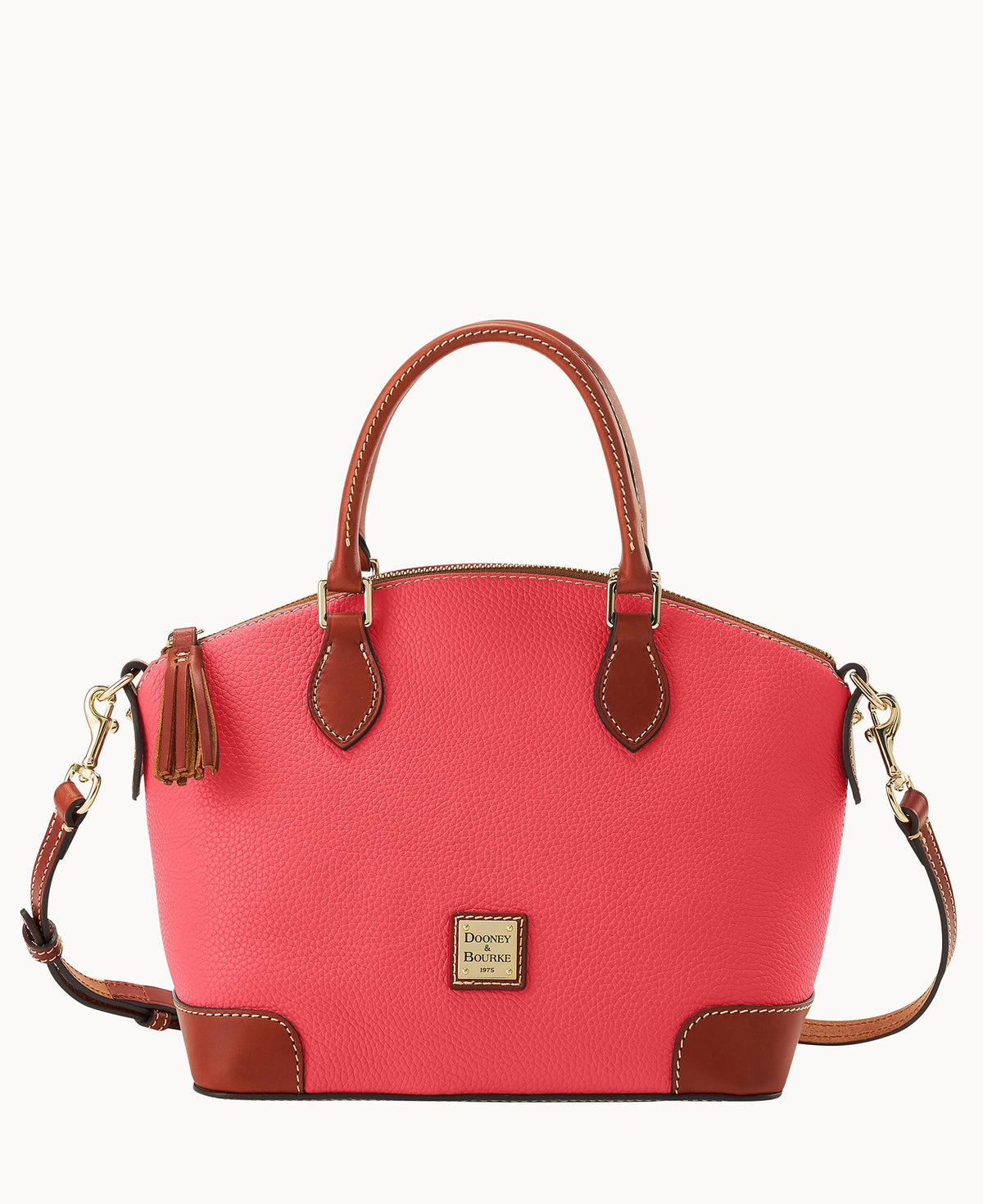 Pebble Grain Geena Satchel