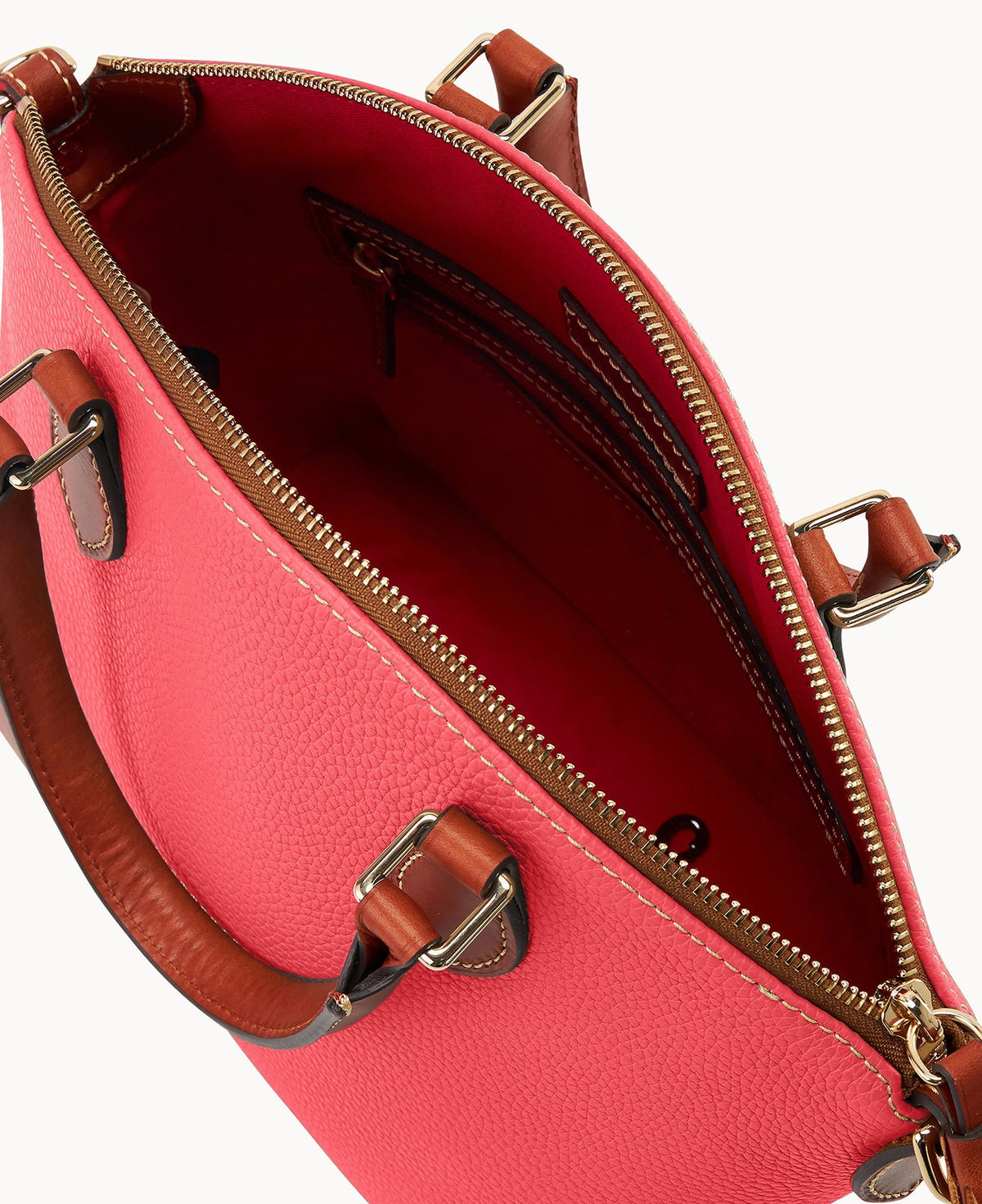 Pebble Grain Geena Satchel