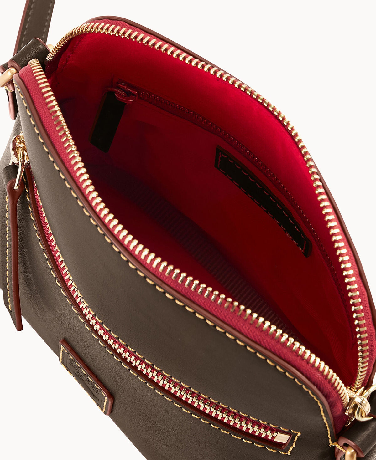 Florentine Zip Domed Crossbody