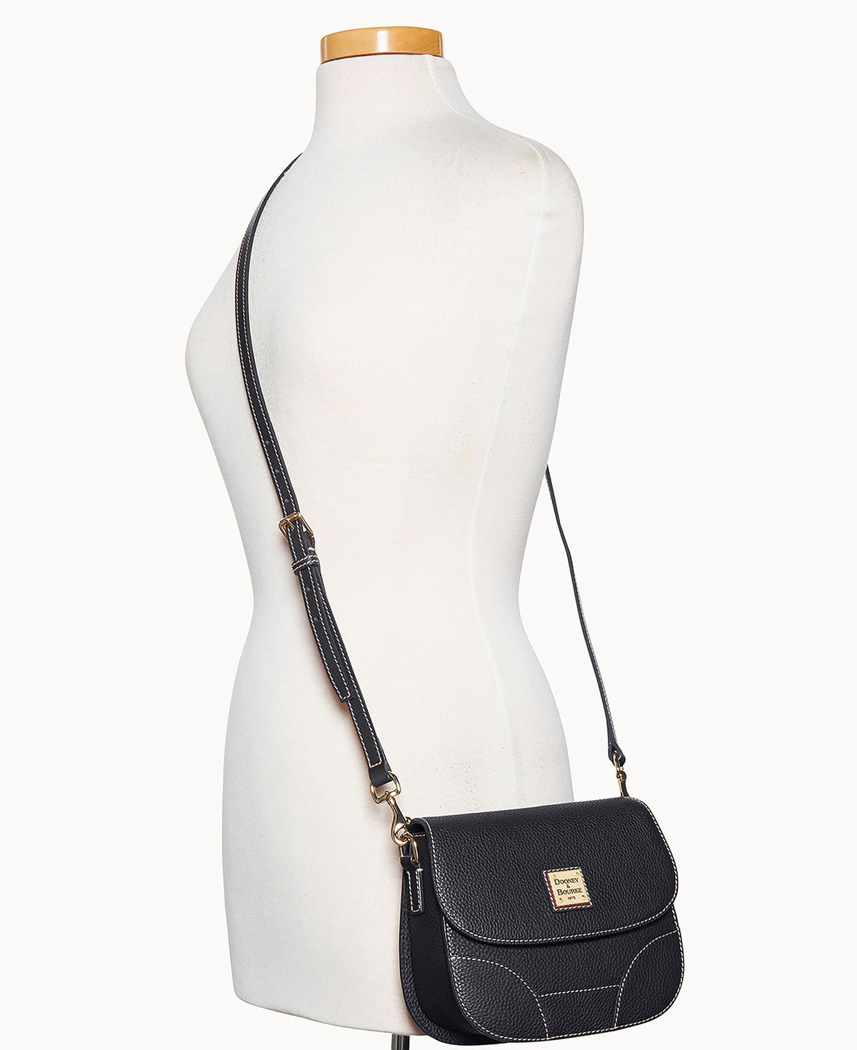 Pebble Grain Saddle Bag