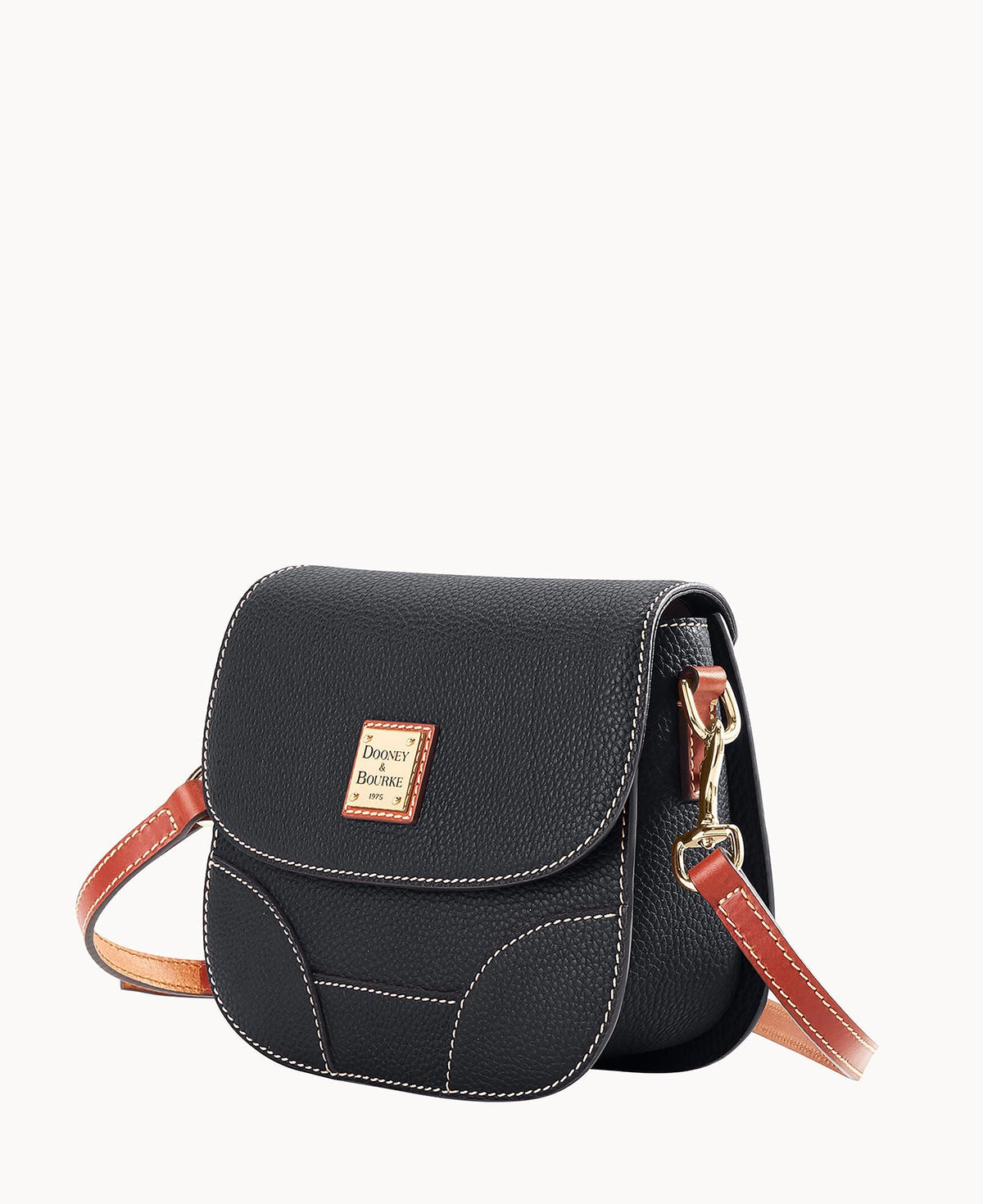 Pebble Grain Saddle Bag