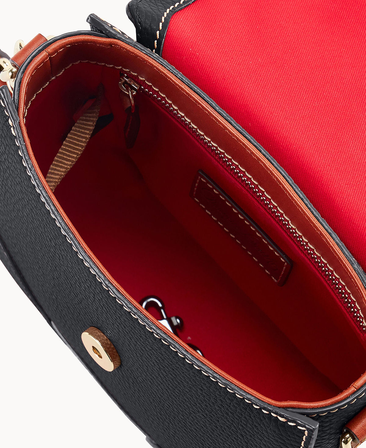 Pebble Grain Saddle Bag